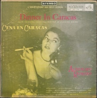 Dinner in Caracas LP from the 1950s