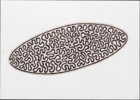 ink drawing labyrinth