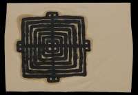 1 of 12 paintings from the series 'Labyrinths'