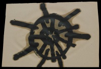 6 of 12 paintings from the series 'Labyrinths'