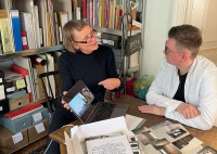 Scott William Raby talking with Åsa Lie about 'Politics, the Sun and Noise'