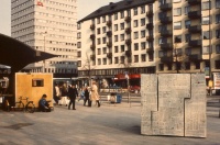'the cube' installation at Odenplan, Stockholm
