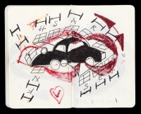 Drawing from Passport 2 made in Cairo, Egypt 2009