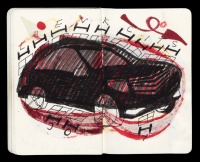 Drawing from Passport 2 made in Cairo, Egypt 2009
