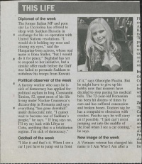 newspaper clipping, inspiration