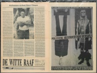 full page advertisement in De Witte Raaf